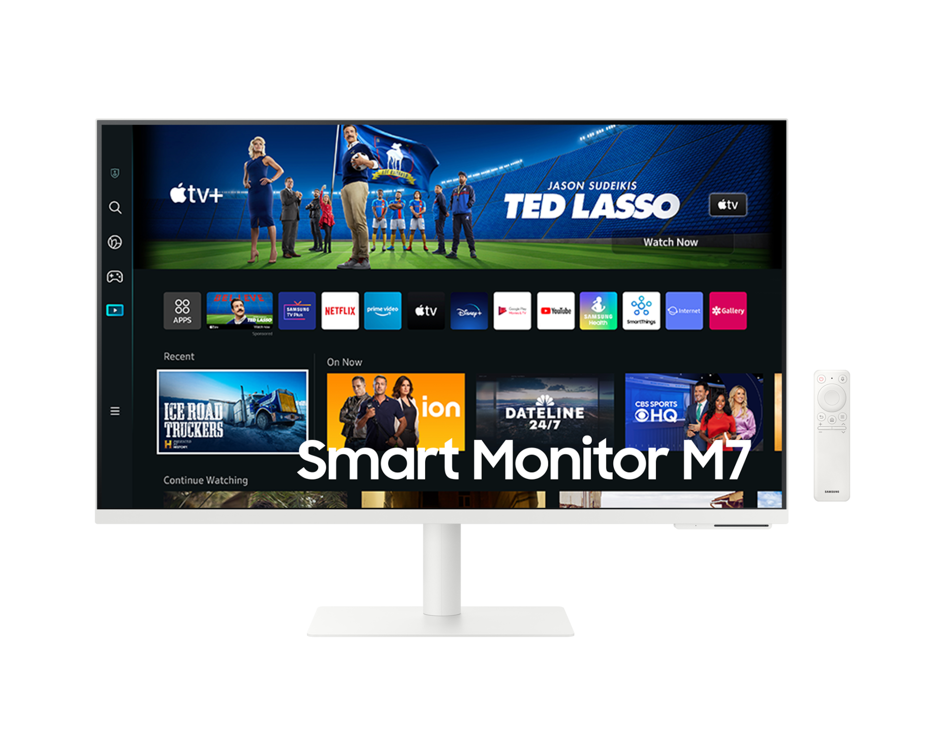 Samsung 27" M7 Smart UHD Monitor with Smart TV Apps and mobile connectivity