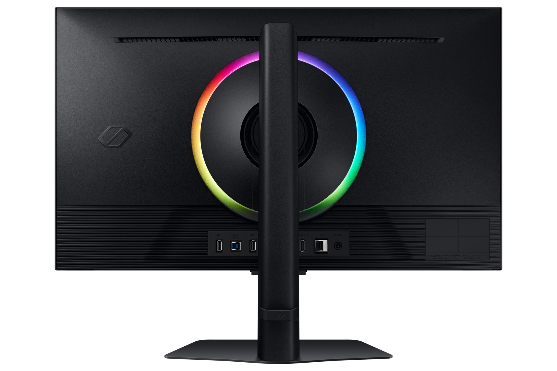 back1 Black, 27" Odyssey G7 G70D UHD 144Hz Gaming Monitor