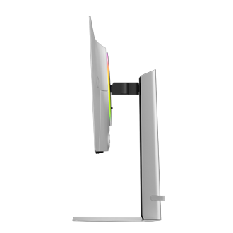27" Odyssey OLED G6 G60SF QHD 500Hz Gaming Monitor Tilt1 Silver 