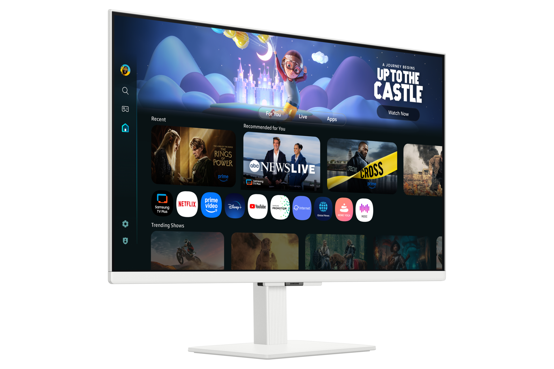 27" Smart Monitor M5 M50F FHD (2025) L-Perspective White 