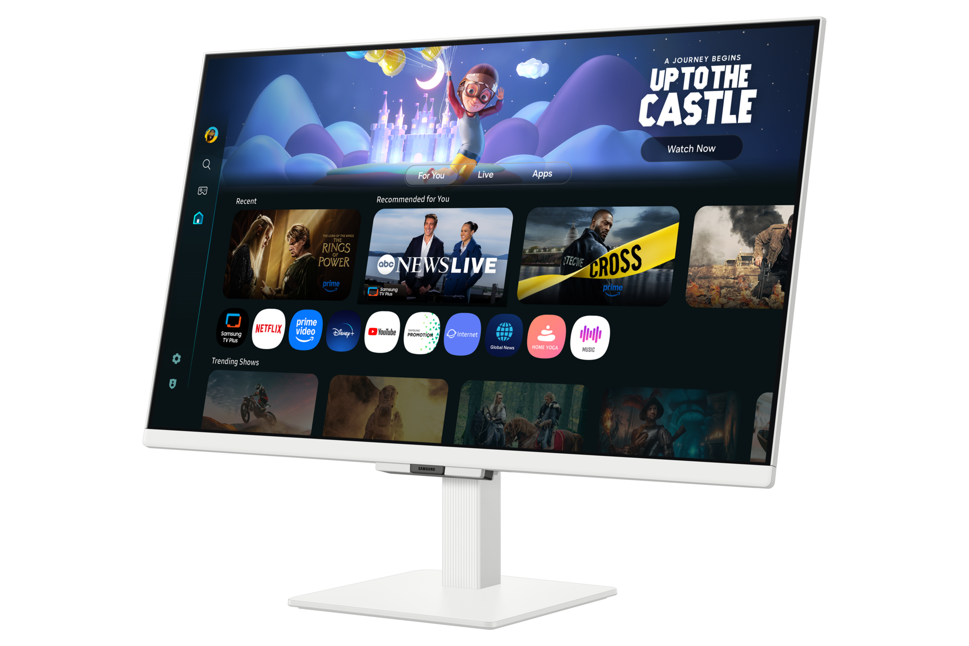 27" Smart Monitor M5 M50F FHD (2025) Low-Dynamic White 