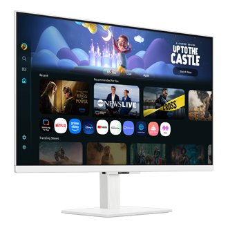 27" Smart Monitor M5 M50F FHD (2025) L-Perspective White 