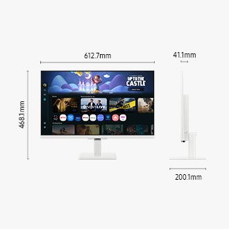 27" Smart Monitor M5 M50F FHD (2025) White