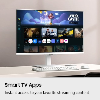 27" Smart Monitor M5 M50F FHD (2025) White