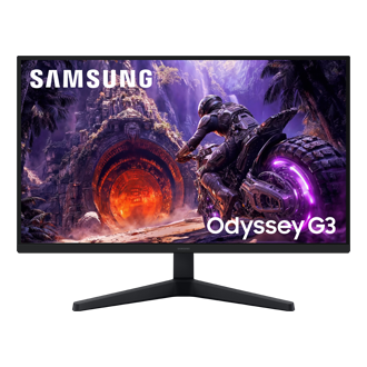 24/27 Inch Odyssey G3 G30H FHD 200Hz Gaming Monitor Front2 Black 