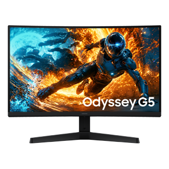 Samsung 27 Inch Odyssey G5 G55H QHD 180Hz Gaming Monitor (2026)