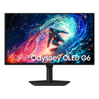 Samsung 27 Inch Odyssey OLED G6 G61SH QHD 240Hz Gaming Monitor