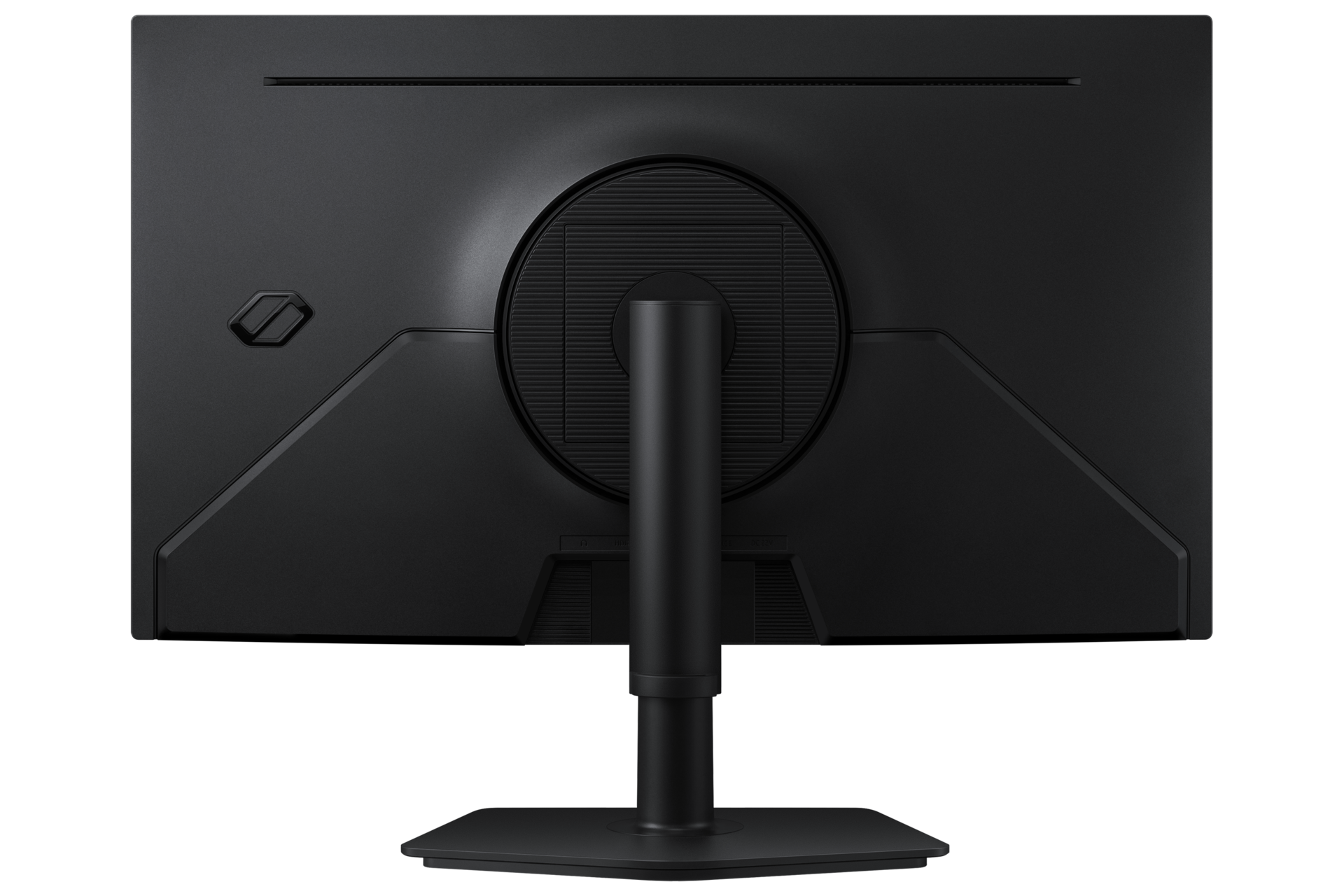 27 Inch Odyssey OLED G7 G70SH 4K 165Hz Gaming Monitor Back Black 
