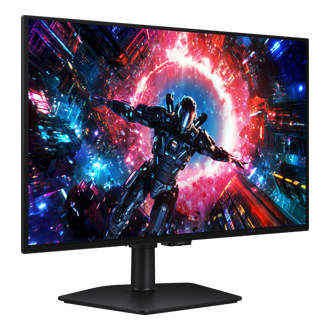27 Inch Odyssey OLED G7 G70SH 4K 165Hz Gaming Monitor L-perspective Black 