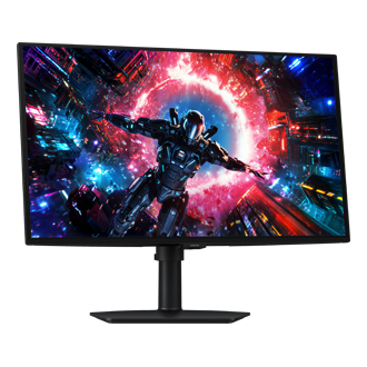 27 Inch Odyssey OLED G7 G70SH 4K 165Hz Gaming Monitor Swivel1 Black 