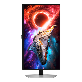 27/32 Inch Odyssey OLED G8 G80SH 4K 240Hz Gaming Monitor Pivot Silver 