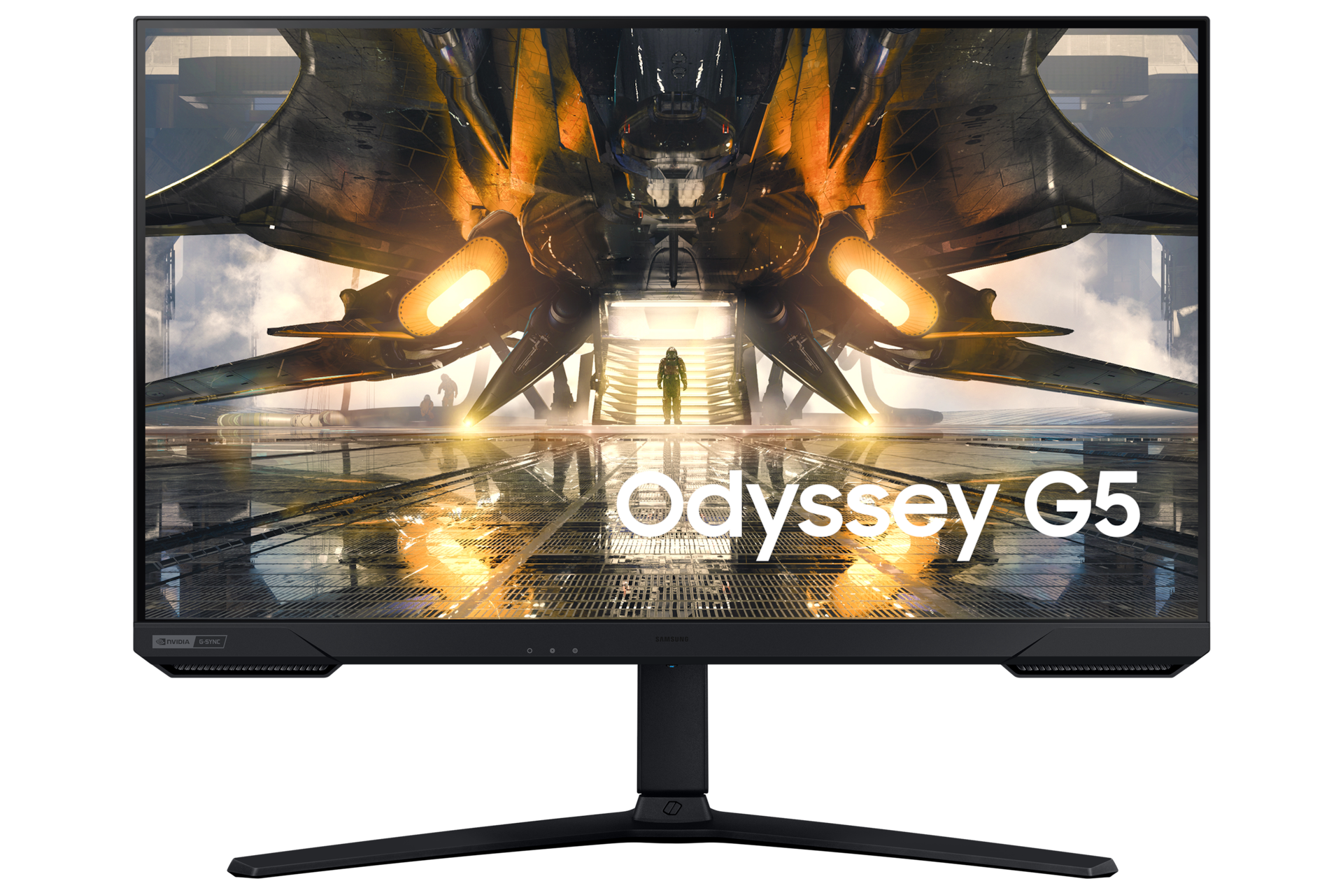 Image of Samsung 32  Gaming Monitor with IPS panel, 165Hz refresh rate and 1ms response time