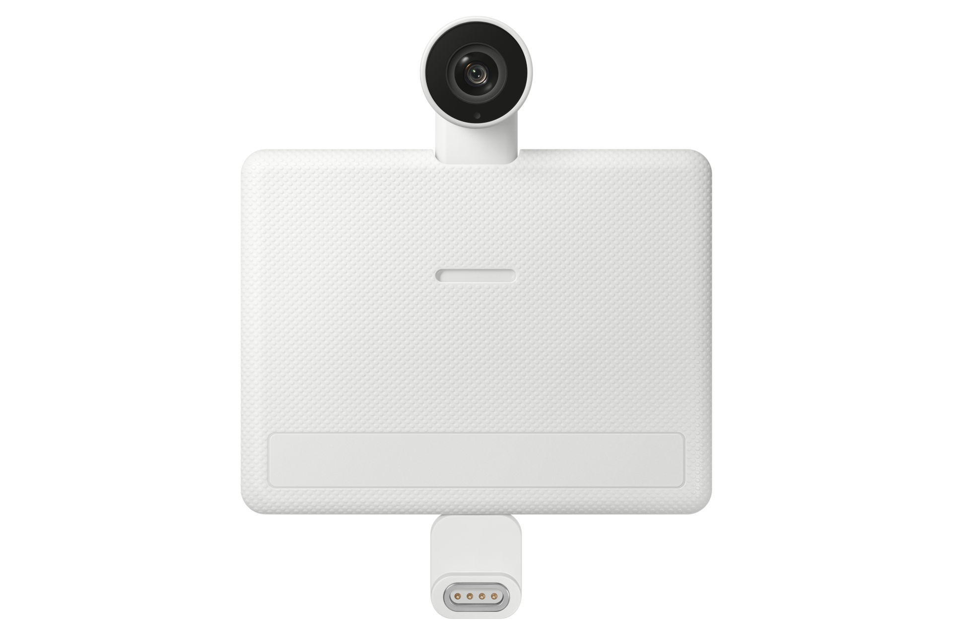 32" Smart Monitor M8 M80F 4K Samsung Vision AI Webcam-Front White 