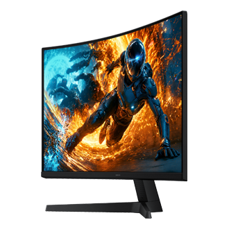 27/32 Inch Odyssey G5 G55H QHD 180Hz Gaming Monitor Dynamic1 Black 