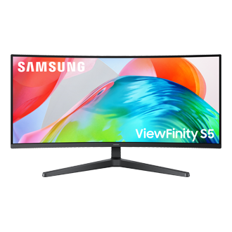 34" ViewFinity S5 S55GH Ultra WQHD 120Hz Monitor Front2 Black 