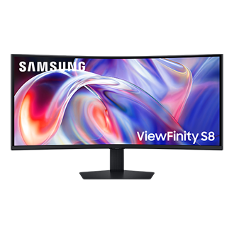 40" ViewFinity S8 S85TH 5K2K WUHD 144Hz Monitor Front2 Black 