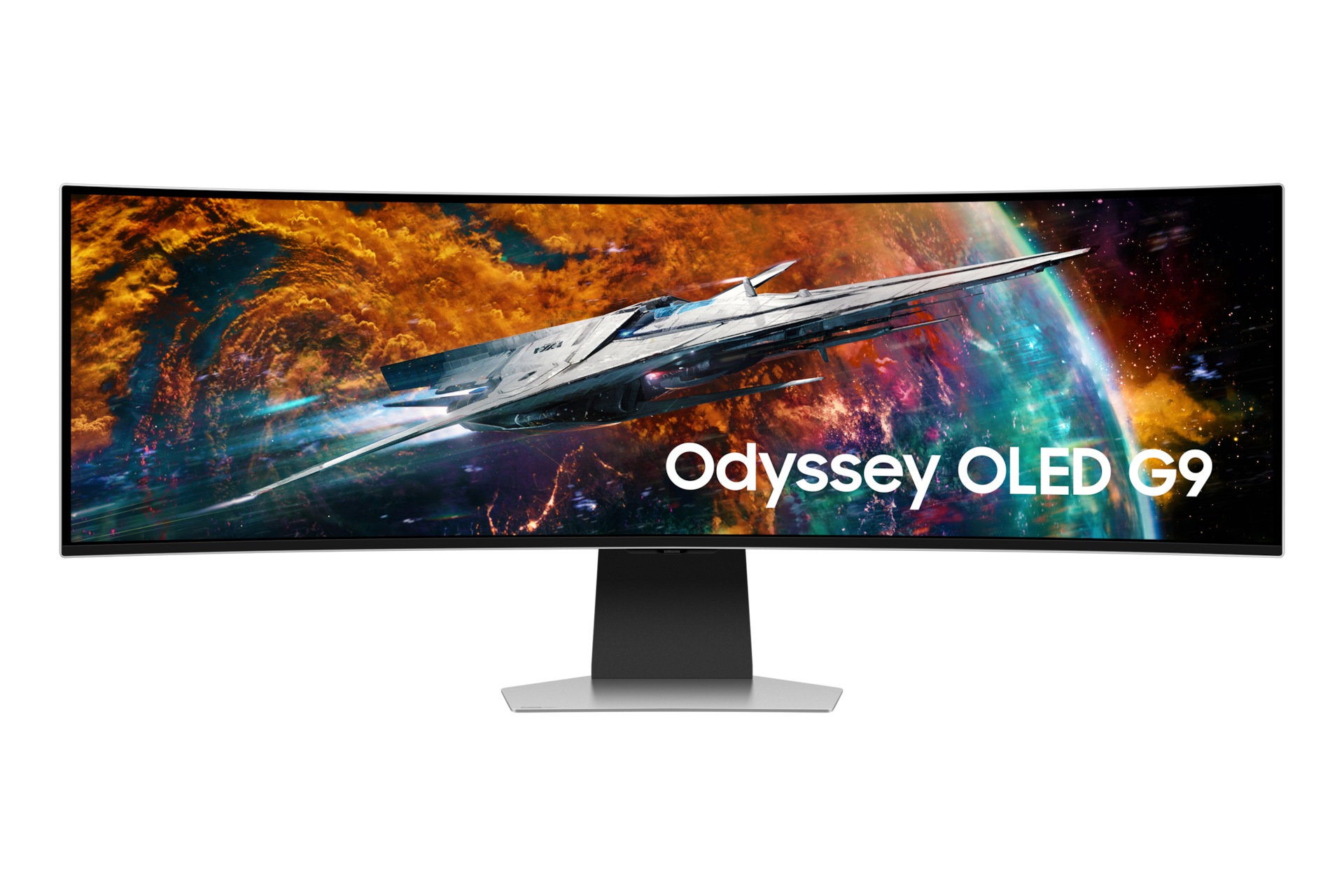 Samsung Odyssey OLED G9 49 Curved Dual QHD 240Hz 0.03ms FreeSync Premium  Pro Smart Gaming Monitor with HDR400 Silver LS49CG954SNXZA - Best Buy