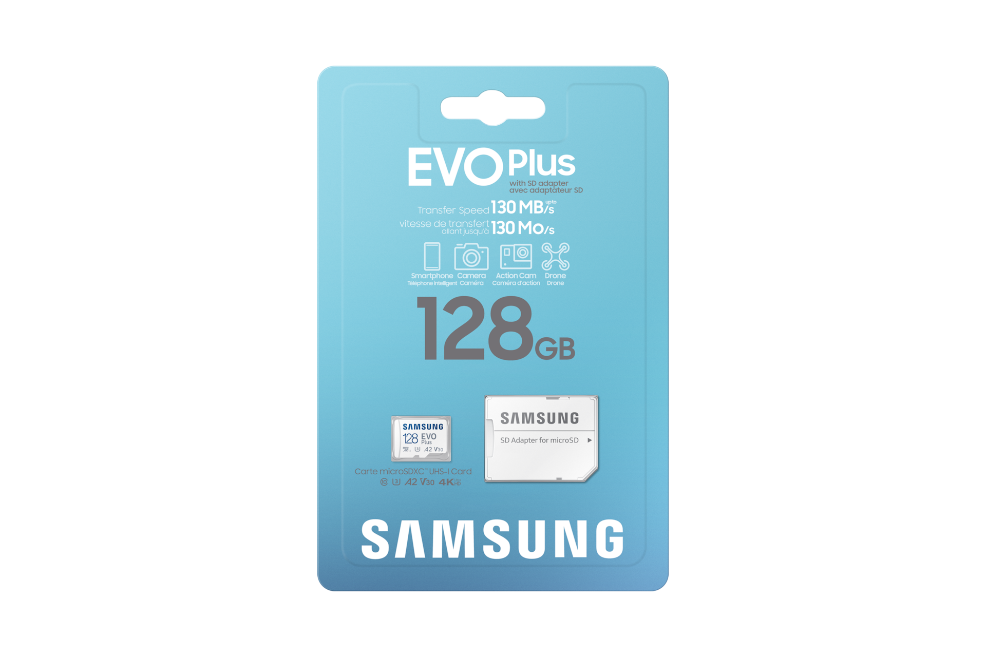 Image of Samsung Samsung EVO Plus MicroSD 128GB