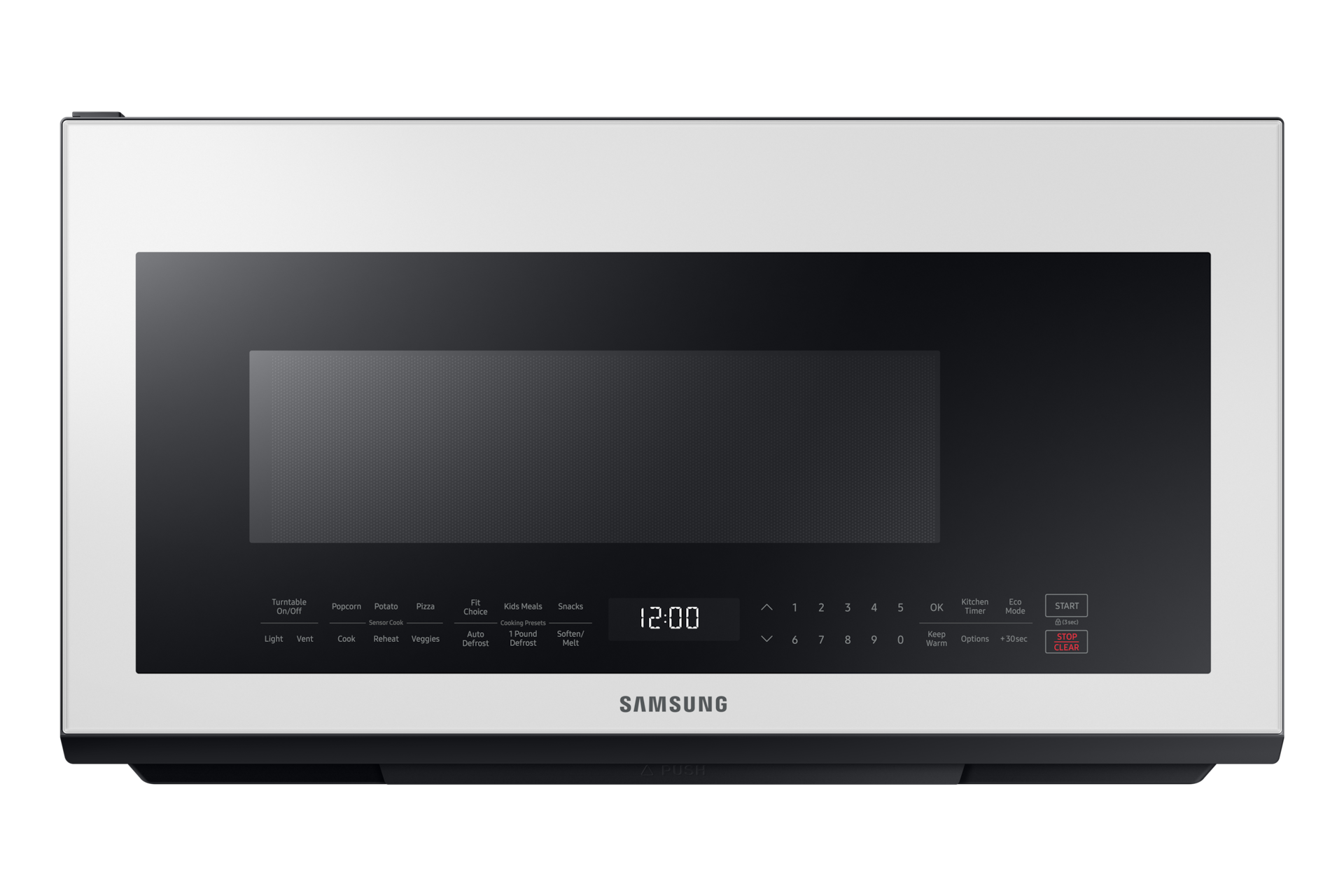 Image of Samsung 2.1 cu.ft. Over-the-Range Microwave with 400 CFM and Glass Touch Control