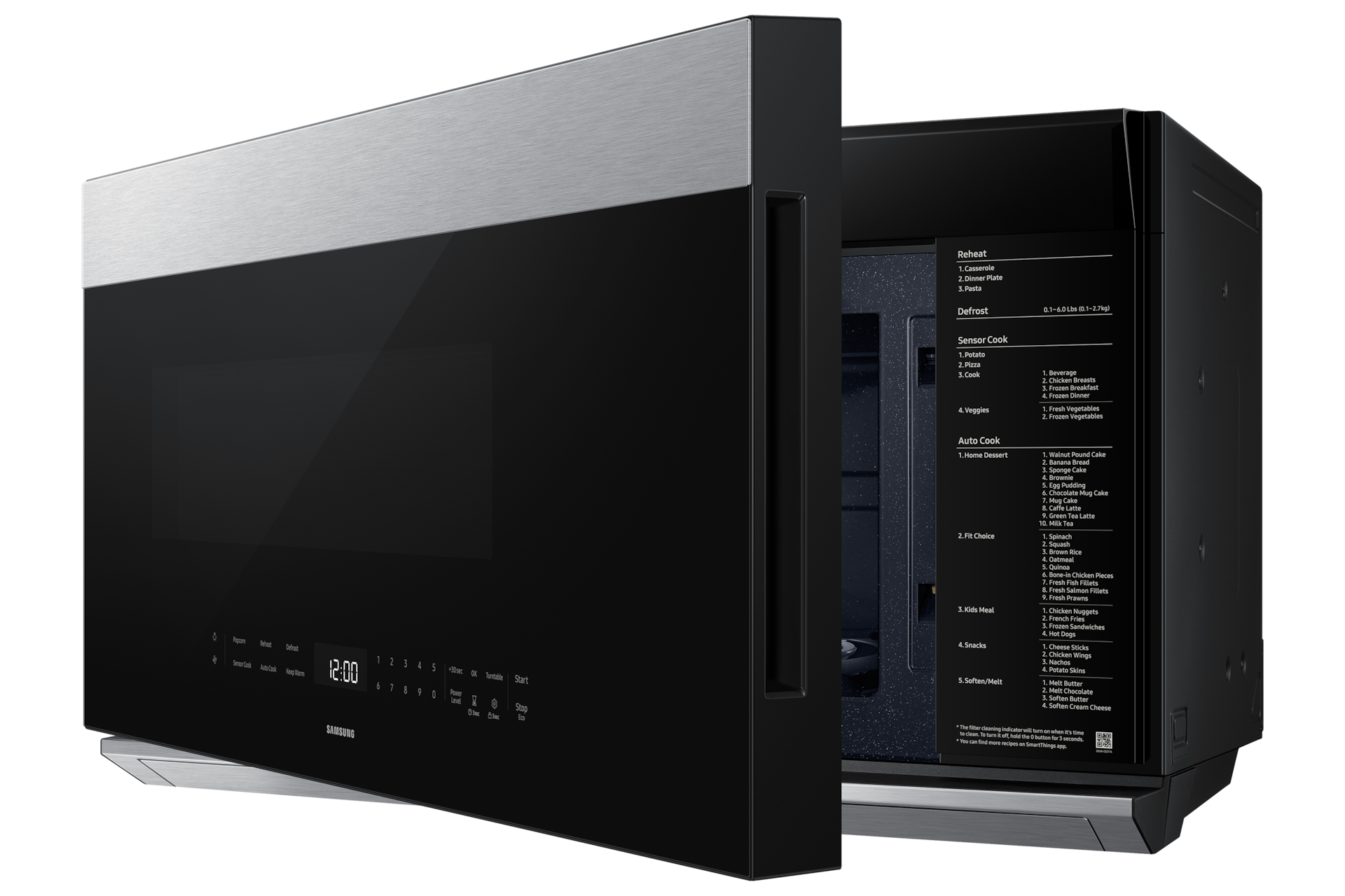 Over-the-Range Microwave Dual Ventilation | Auto Connectivity | Wi-Fi 2.1 cu. ft.