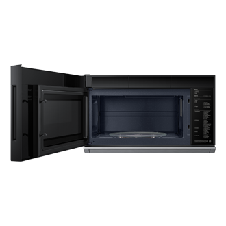 OTR DualVent and Auto Flip 2.1 cu.ft Front-Open Black 