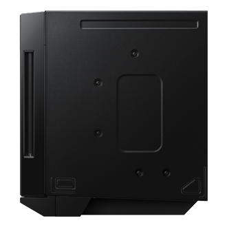 OTR DualVent and Auto Flip 2.1 cu.ft Side-Flip-Closed Black 