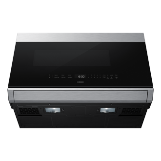 OTR DualVent and Auto Flip 2.1 cu.ft Bottom Black 