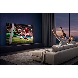 65" Micro RGB R85H 4K Samsung Vision AI Smart TV (2026) Titanium Black