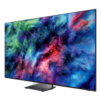 {size}" Micro RGB R95H 4K Samsung Vision AI Smart TV (2026) R-Perspective Black 