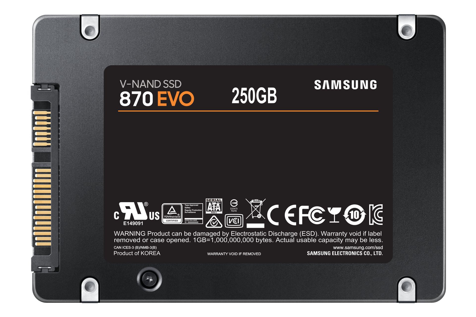 SSD 870 EVO SATA III 2.5 inch | Samsung Canada