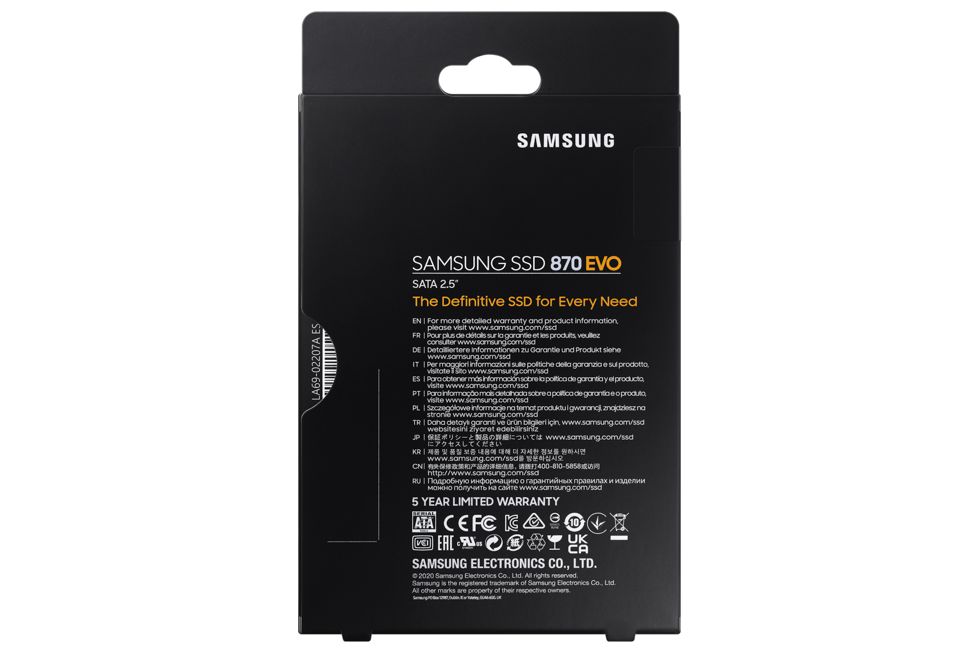 SSD 870 EVO SATA III 2.5 inch | Samsung Canada