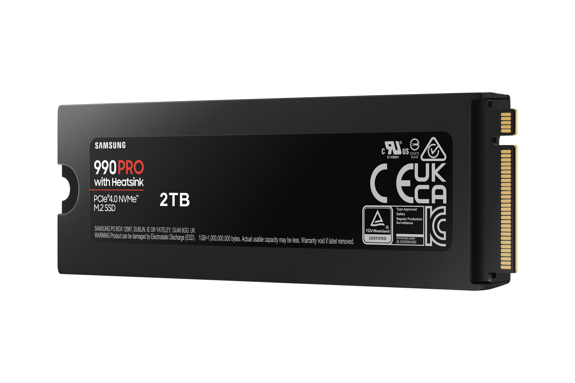 990 PRO with Heatsink PCIe 4.0 NVMe M.2 SSD TB | Samsung Canada