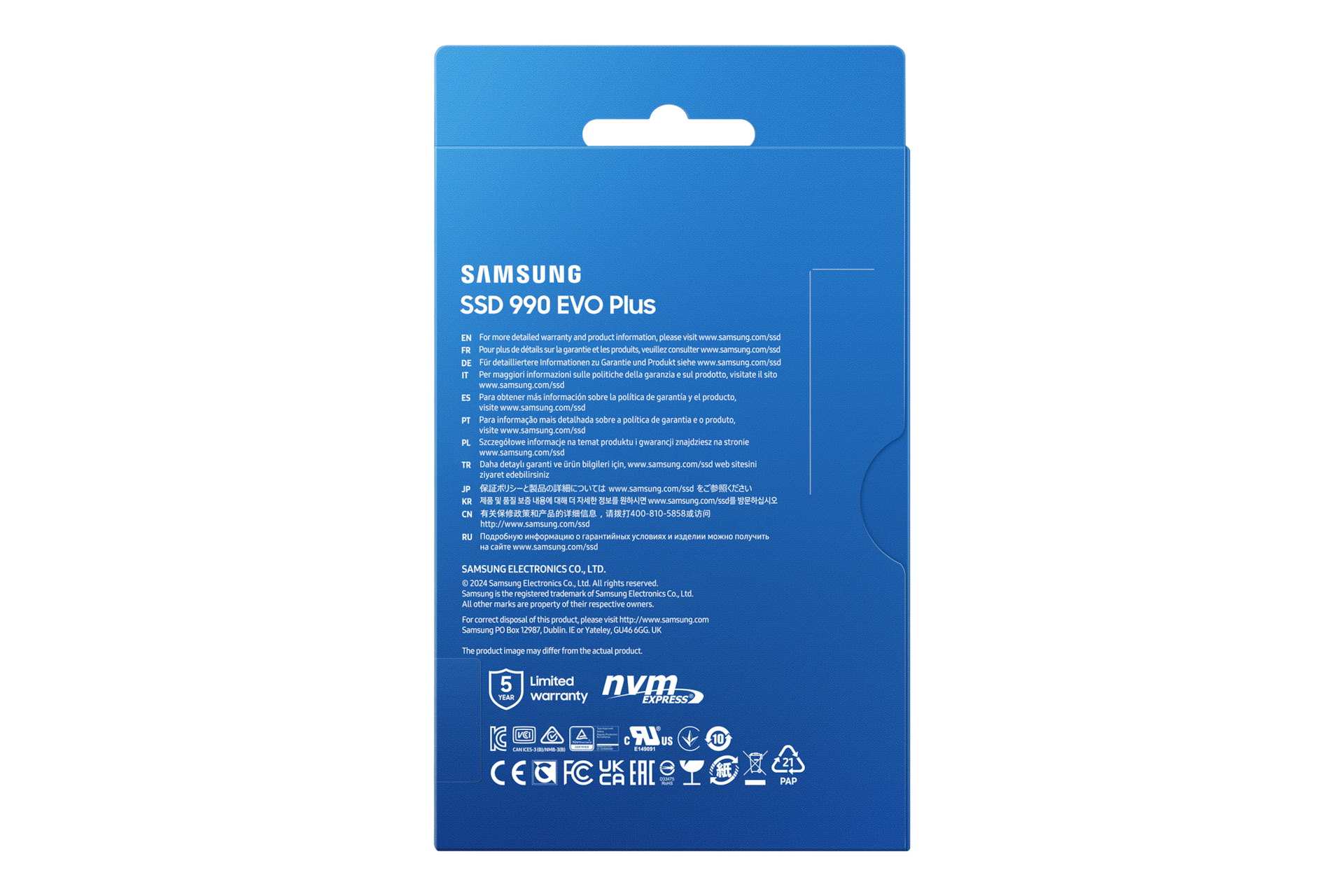 990 EVO Plus PCIe 4.0 NVMe M.2 SSD MZ-V9S1T0B/AM | Samsung Canada