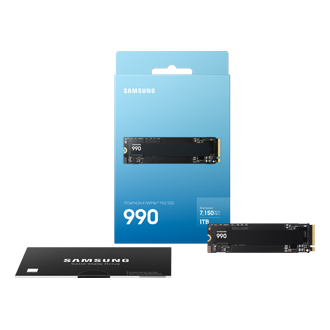 990 PCIe 4.0 NVMe M.2 SSD PKG-Full-Shot Black 