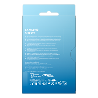 990 PCIe 4.0 NVMe M.2 SSD PKG-Back Black 