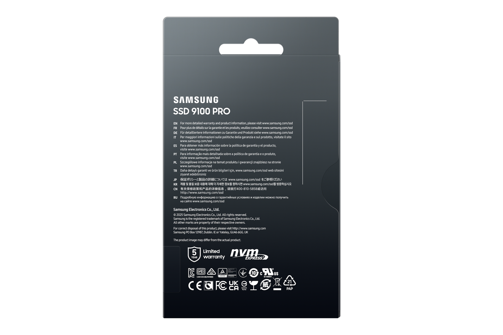 9100 PRO NVMe M.2 SSD