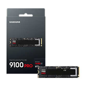 9100 PRO PCIe 5.0 NVMe M.2 SSD PKG-Full-Shot Black 