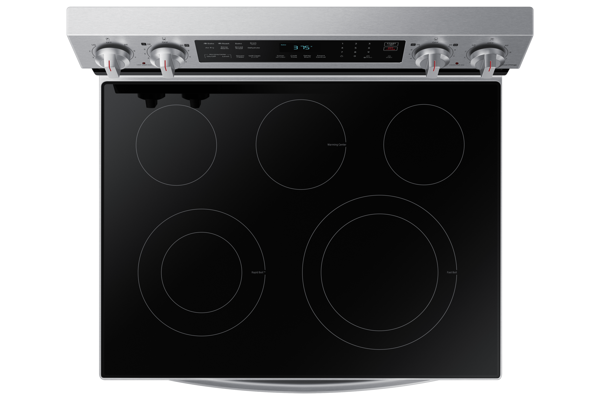 30" 6.3 cu. Ft. Smart Electric Freestanding Fan Convection Range with Air Fry | Samsung Canada