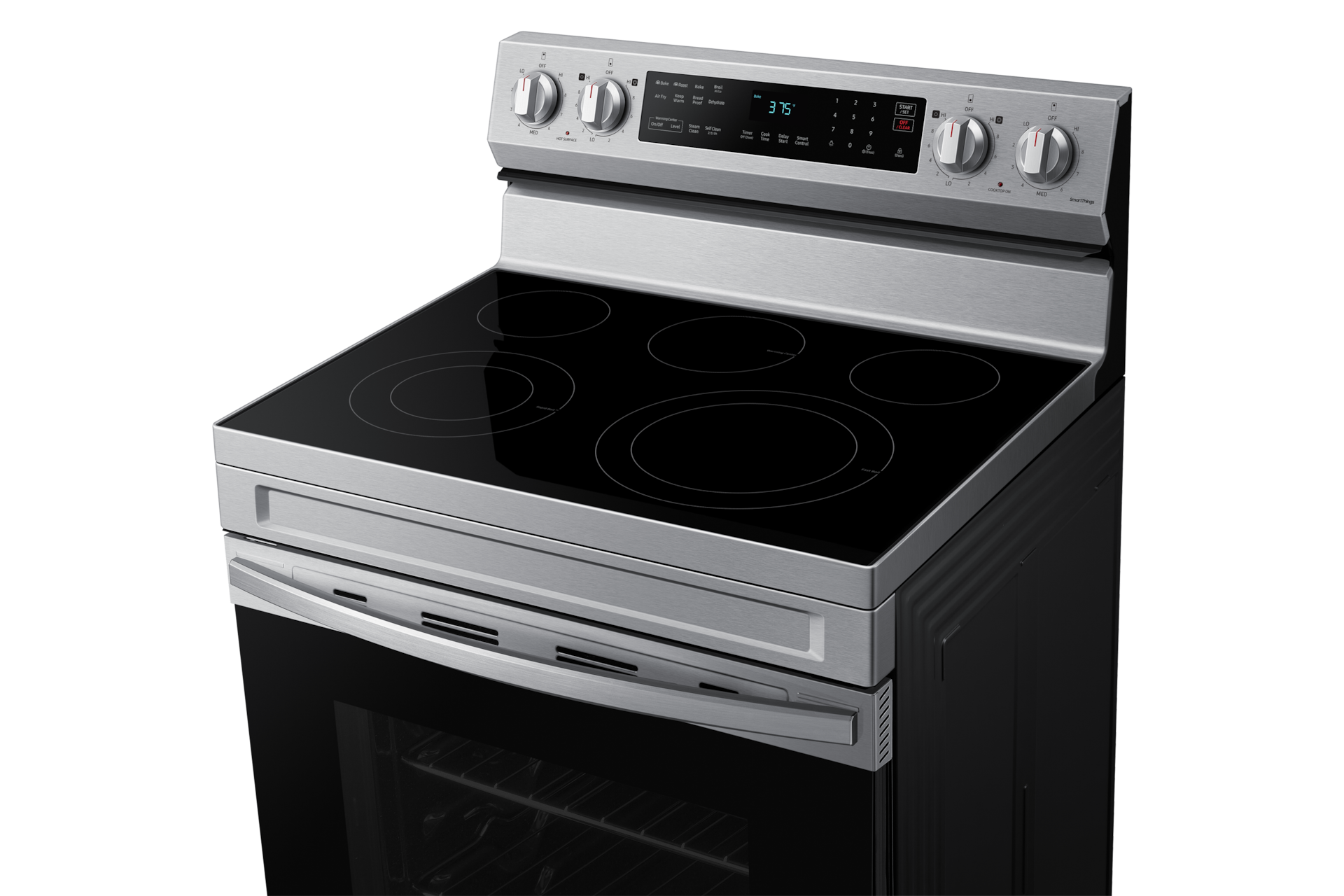 30" 6.3 cu. Ft. Smart Electric Freestanding Fan Convection Range with Air Fry | Samsung Canada