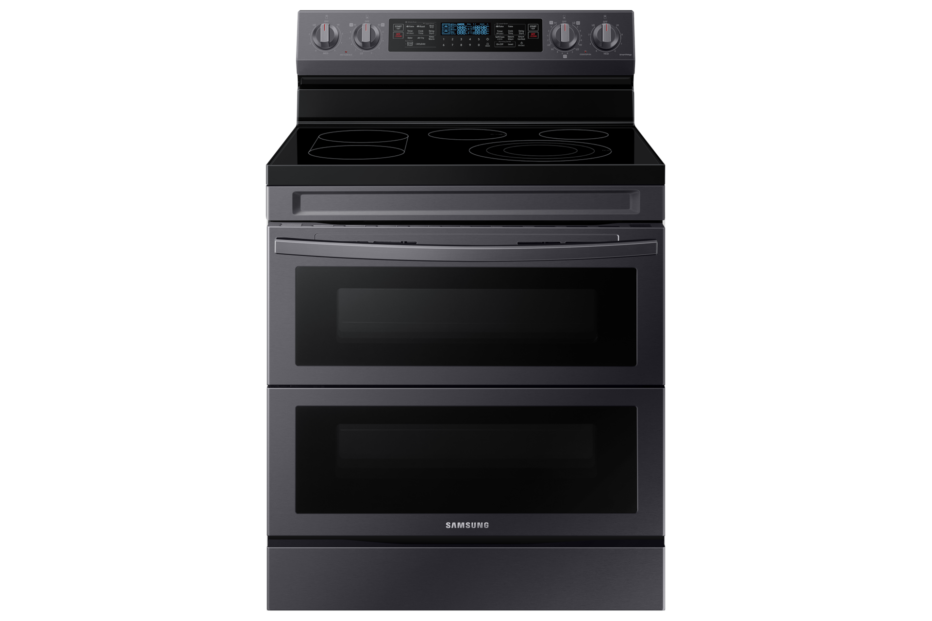 Image of Samsung 30  6.3 cu. Ft. Smart Electric Freestanding True Convection Range with Flex Duo&trade; &amp; Air Fry