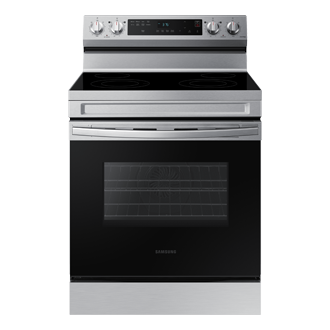 Samsung Electric Freestanding Range Fan Convection Oven with Air Fry 6.3 cu. ft.
