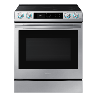 30" 6.3 cu. Ft. Smart Induction Slide-in True Convection Range with Smart Dial & Air Fry | Samsung Canada