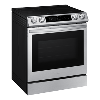 30" 6.3 cu. Ft. Smart Induction Slide-in True Convection Range with Smart Dial & Air Fry | Samsung Canada