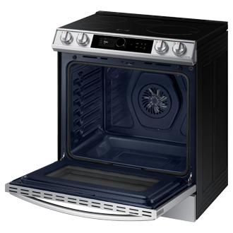 30" 6.3 cu. Ft. Smart Induction Slide-in True Convection Range with Smart Dial & Air Fry | Samsung Canada