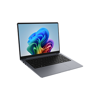 Galaxy Book6 (14", PTL U5 INT_4XE) Top-L-Perspective Gray 
