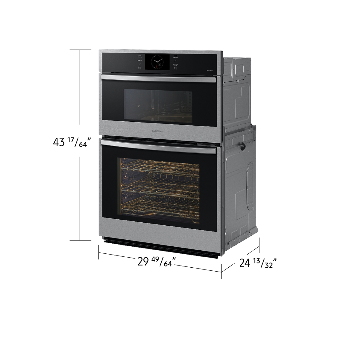 7.0 cu. Ft. 6 Series Combination Wall Oven with Air Fry, and Air Sous Vide | Samsung Canada