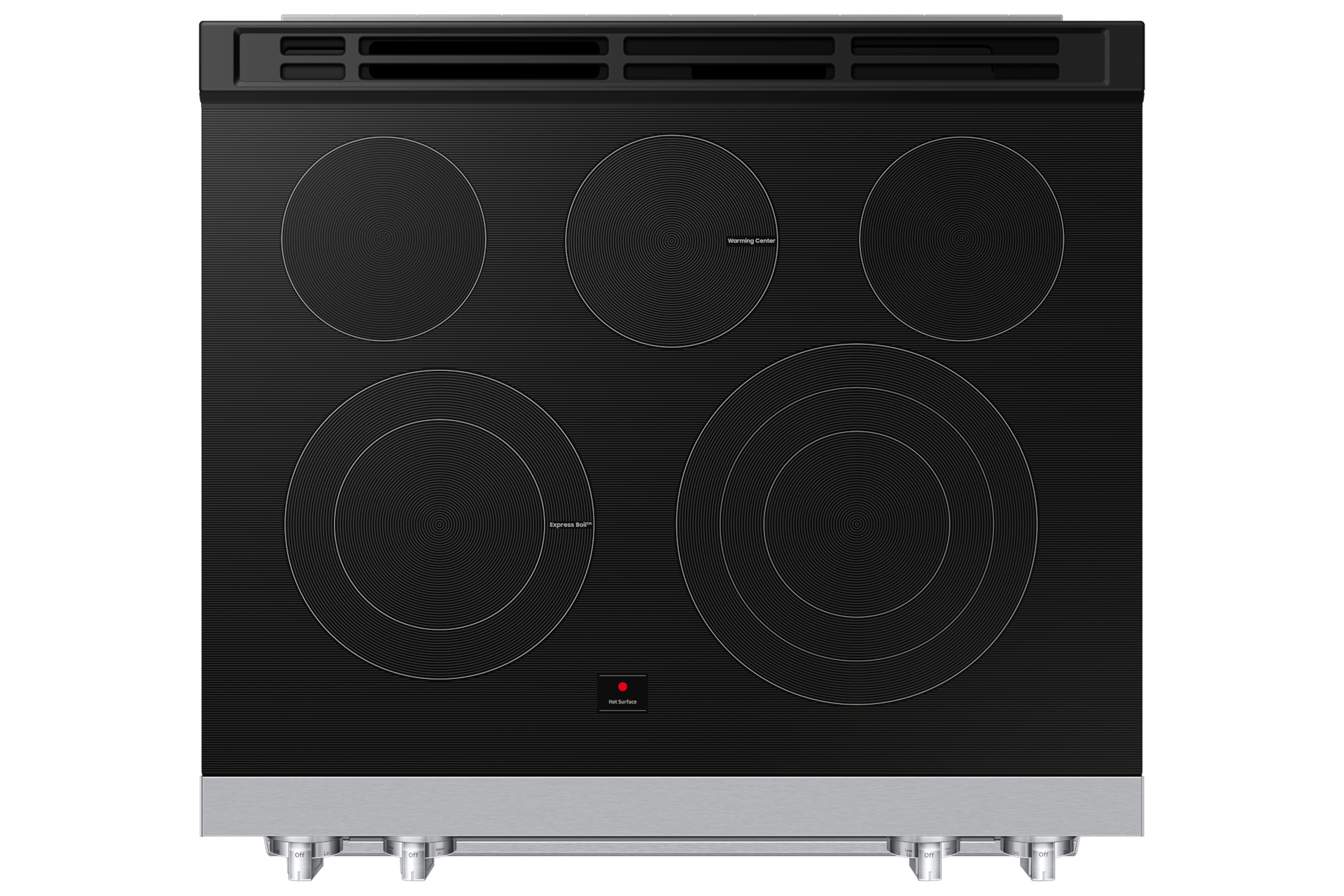 NSE90H/30_NSE90H63DRAA Air Fry Max and Pro-Style Design 6.3 cu. ft. Top Silver 