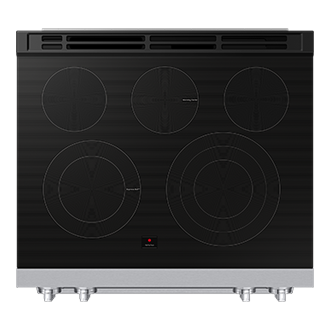 NSE90H/30 Air Fry Max and Pro-Style Design 6.3 cu.ft Top Silver 