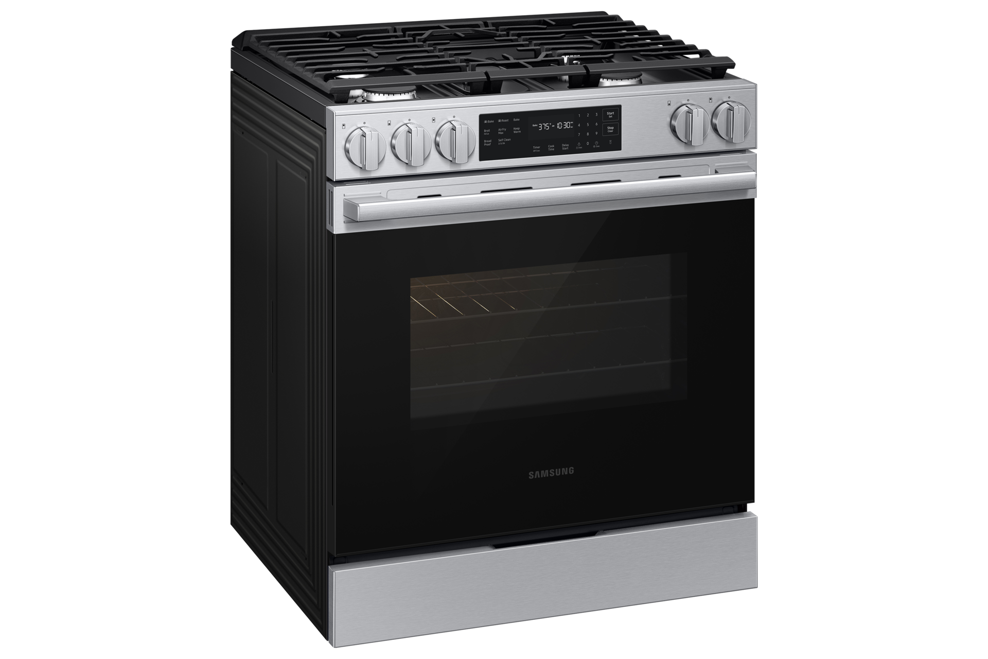 Gas Slide-In Range Fan Convection with Air Fry Max (w/ Tray) | Self Clean 6.0 cu.ft.