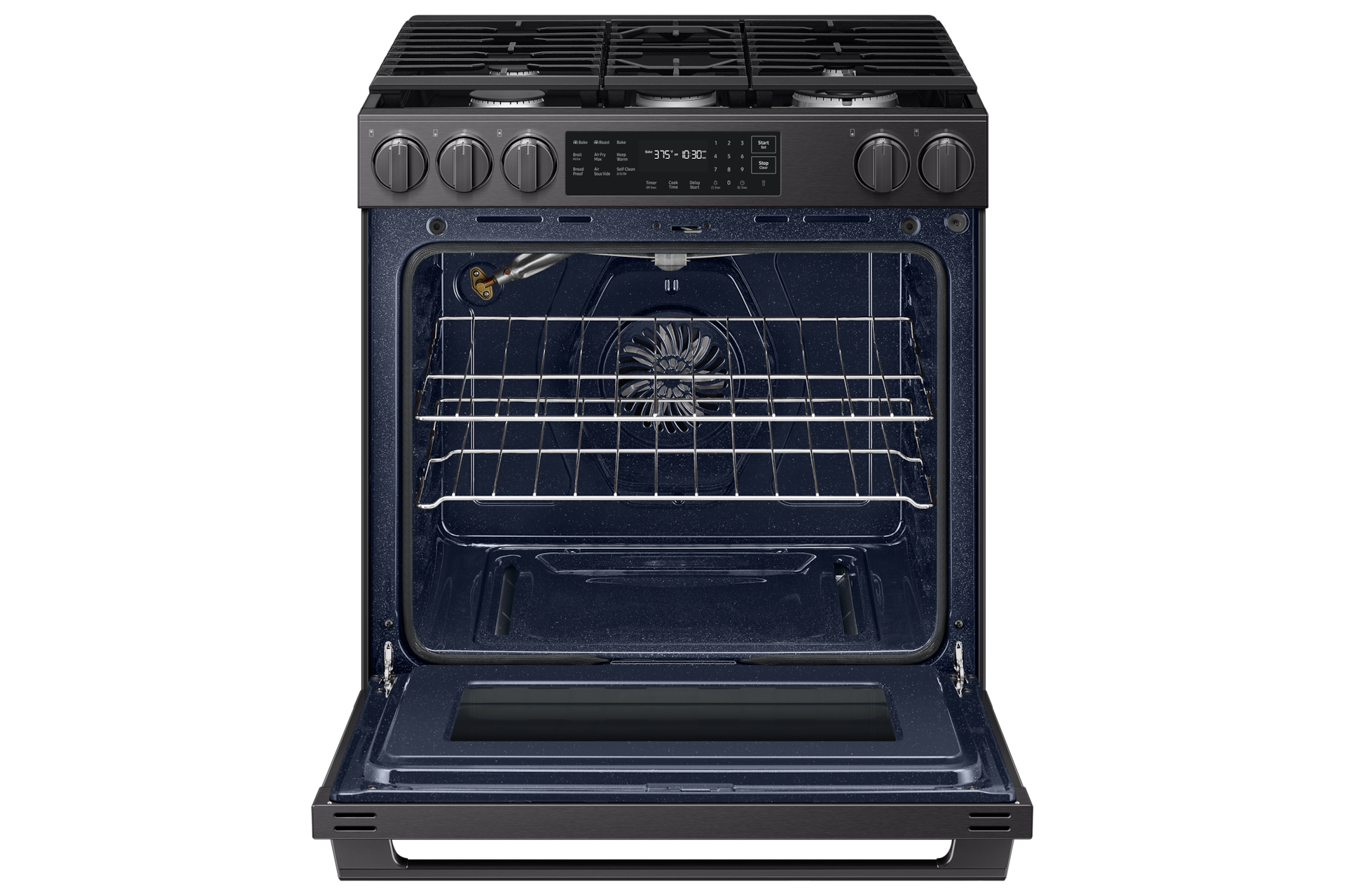 NSG80H/30 Air Fry Max and Pro-Style Design 6.0 cu.ft. Front-Open Black 